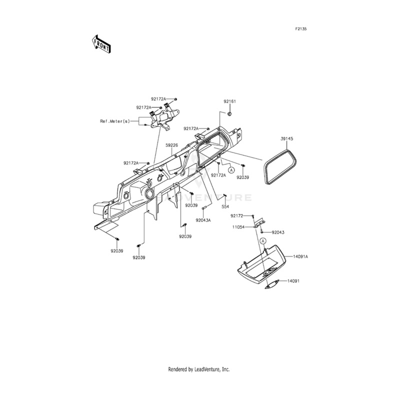 Trim-Seal,L=940 by Kawasaki