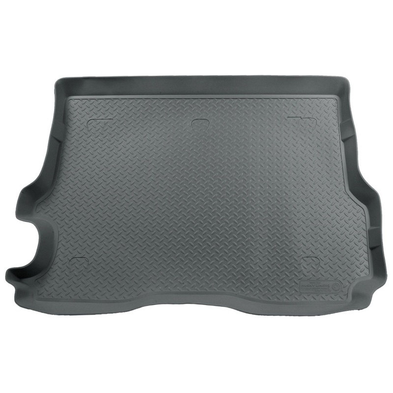 2002-2006 GM Trailblazer/Bravada/Envoy/05-08 Saab 9-7X Classic Style Gray Rear Cargo Liner by Husky Liners (22002)