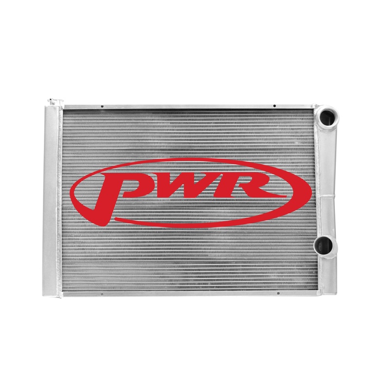 PWR – Radiator Lightweight Dirt Modified Double Pass Extruded Tube Open 26 in x 19 in 1-3/4 in High Outlet
