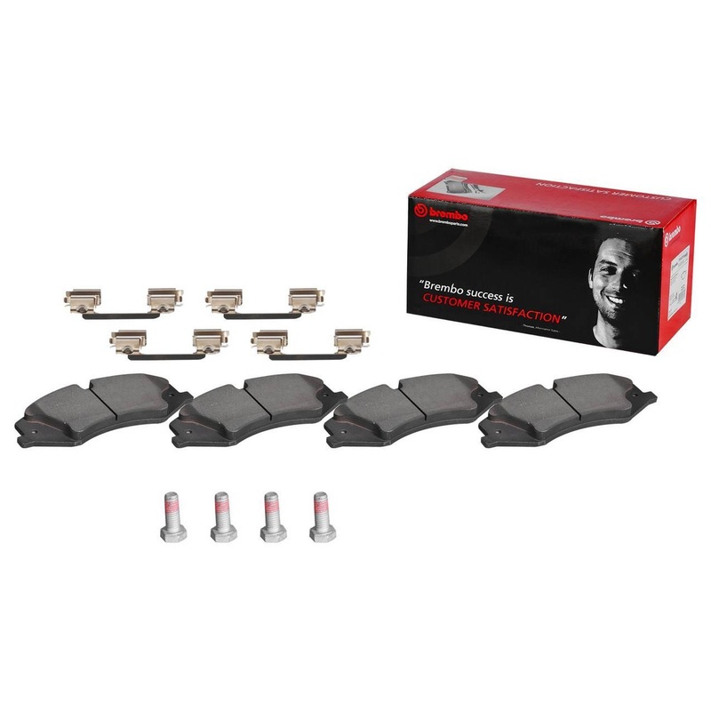 Brembo 10-21 Range Rover/10-20 Range Rover Sport Front Premium NAO Ceramic OE Equivalent Pad