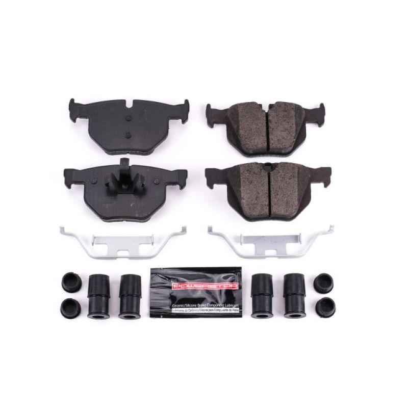 PowerStop Power Stop 2006 BMW 330Ci Rear Z23 Evolution Sport Brake Pads w/Hardware