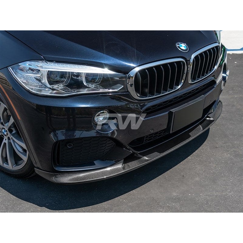 RW Carbon M Sport 3D Style Carbon Fiber Front Lip – BMW / F15 / X5