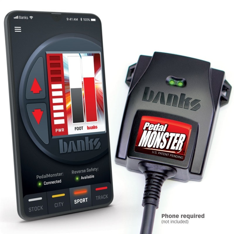 Banks Power Pedal Monster Throttle Sensitivity Booster (Stand-Alone) – Use w/Phone