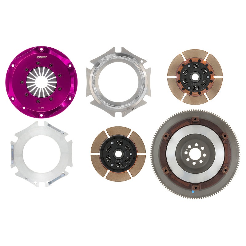 Exedy 2003-2007 Infiniti G35 V6 Hyper Twin Cerametallic Clutch Sprung Center Disc Push Type Cover