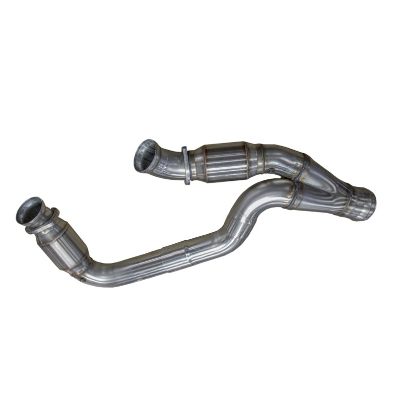 Kooks 2019+ GM 1500 Series Truck 6.2L 3in x OEM Outlet GREEN Cat SS Y Pipe Kooks HDR Req