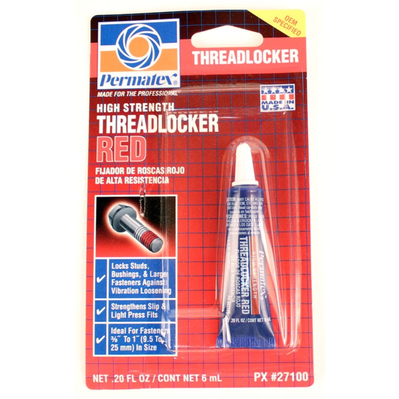 Loctite Red Thread Locker, High