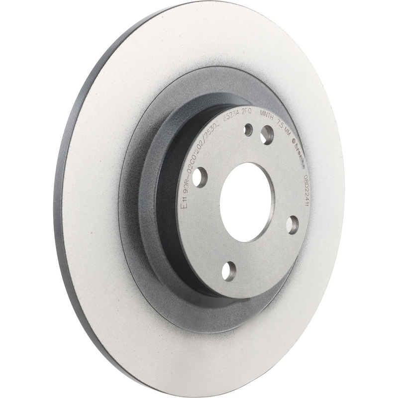 PRIME UV Coated Rear Disc Brake Rotor – 08.D224.11