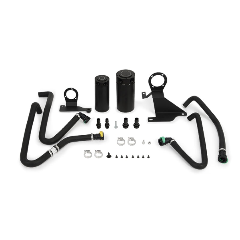 Mishimoto 11-14 Ford F-150 EcoBoost 3.5L Baffled Oil Catch Can Kit – Black