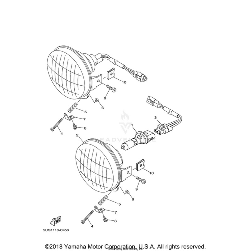 Socket Cord Assembly 1 by Yamaha