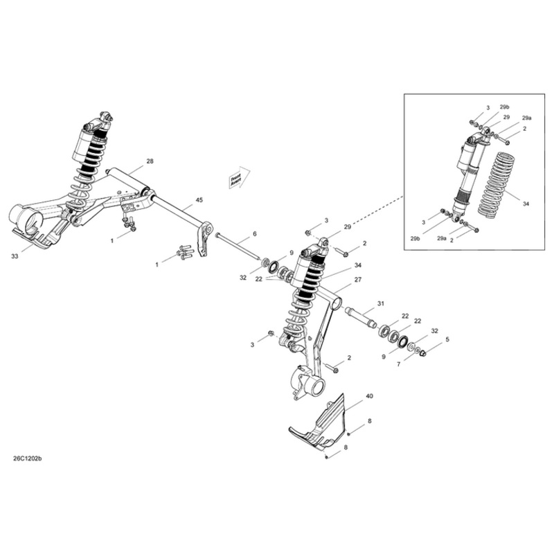 Sway Bar Assy by Can-Am