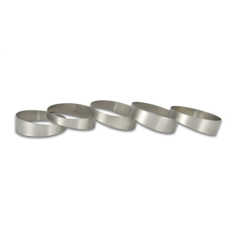 Vibrant 3.5in. O.D. Titanium Pie Cuts – Bag of 5