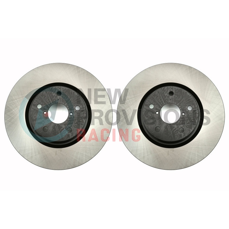 Centric Premium Brake Rotors Front Pair – 13-17 Accord