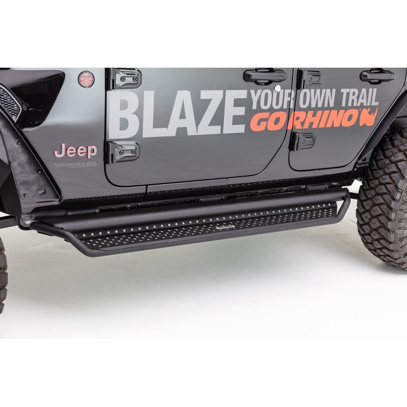 Go Rhino Dominator Xtreme D1 Side Steps with Mounting Brackets Toyota Tundra 2007-21 | D14416T