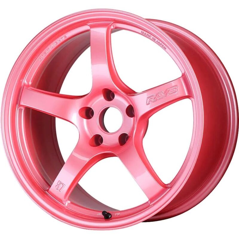 Gram Lights 57DR 17×9 +12 5-114.3 Sakura Pink Wheel (Special Order No Cancel)