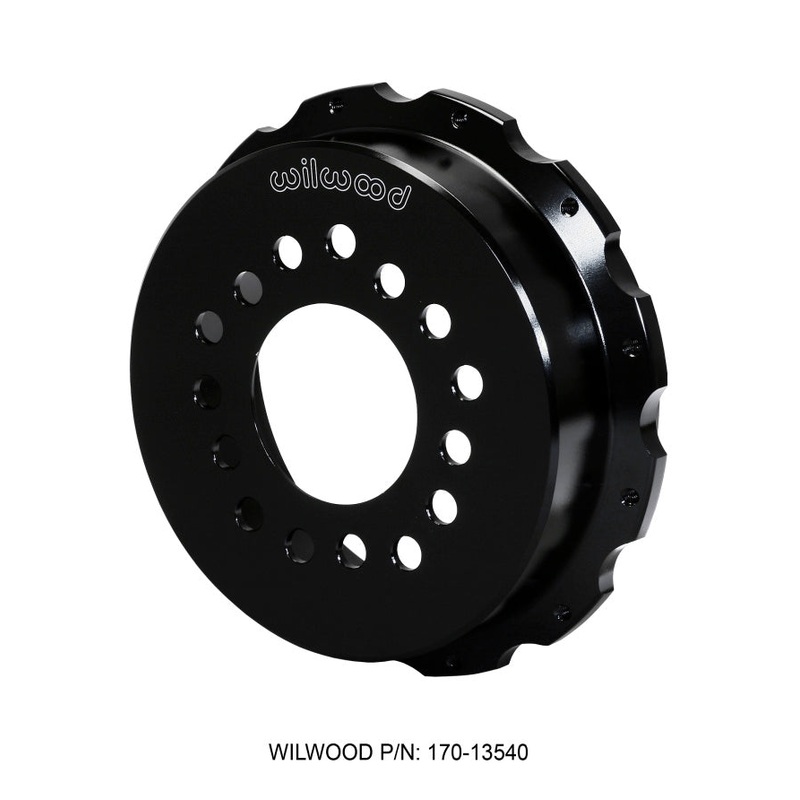 Wilwood Hat-Park Brake 1.95in Offset – Aluminum Multi-5 Lug – 12 on 8.75in