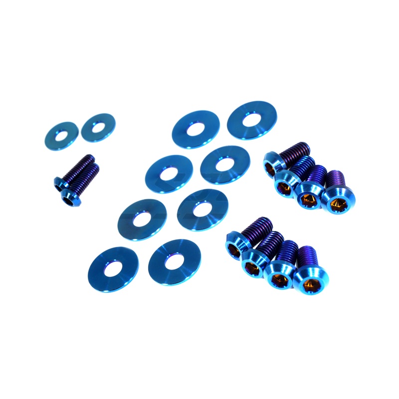 ZSPEC Trunk Dress Up Bolts Titanium Kit | 2013-2021 Subaru BRZ/Scion FR-S/Toyota 86 (00843612112460)
