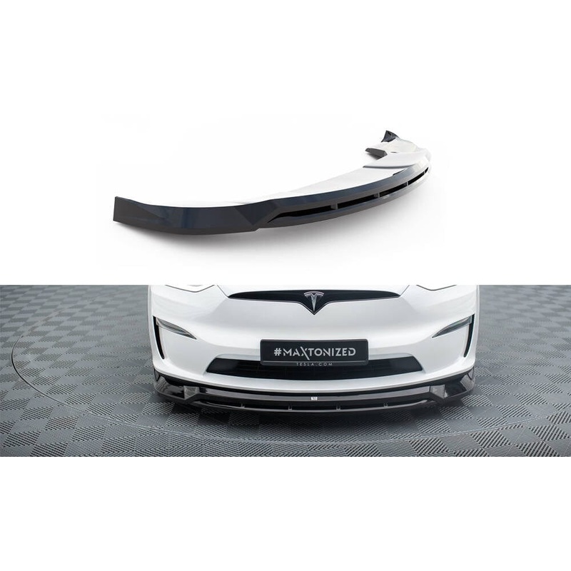 Maxton Design Front Splitter V.1 – Tesla Model X Mk1 Facelift