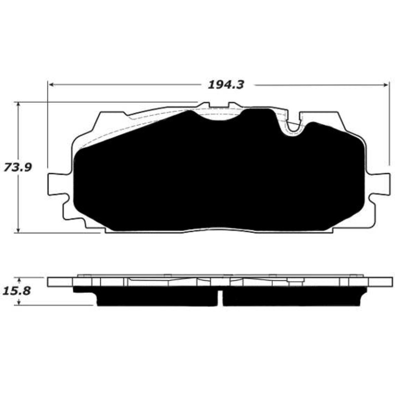 Porterfield Brake Pads for 2018 AUDI S5
