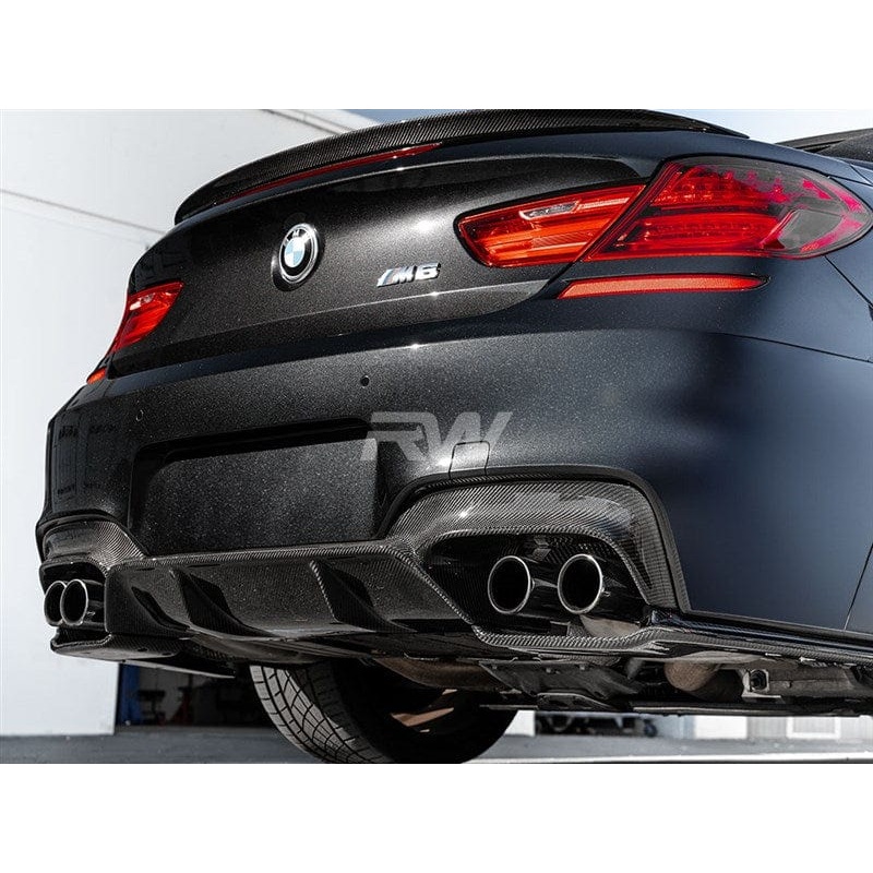 RW Carbon 3D Style Carbon Fiber Diffuser – BMW / F06 / F12 / F13 / M6