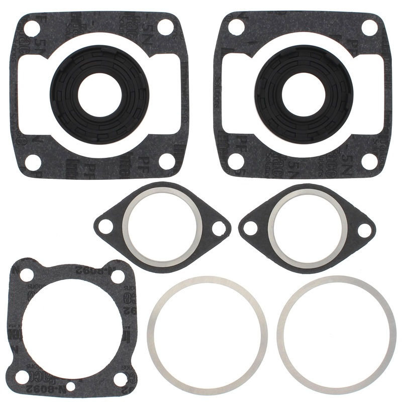 Vertex 711061 Gaskets 1978 Arctic Cat El Tigre 5000 FC Complete Gasket Kit w/ Oil Seals
