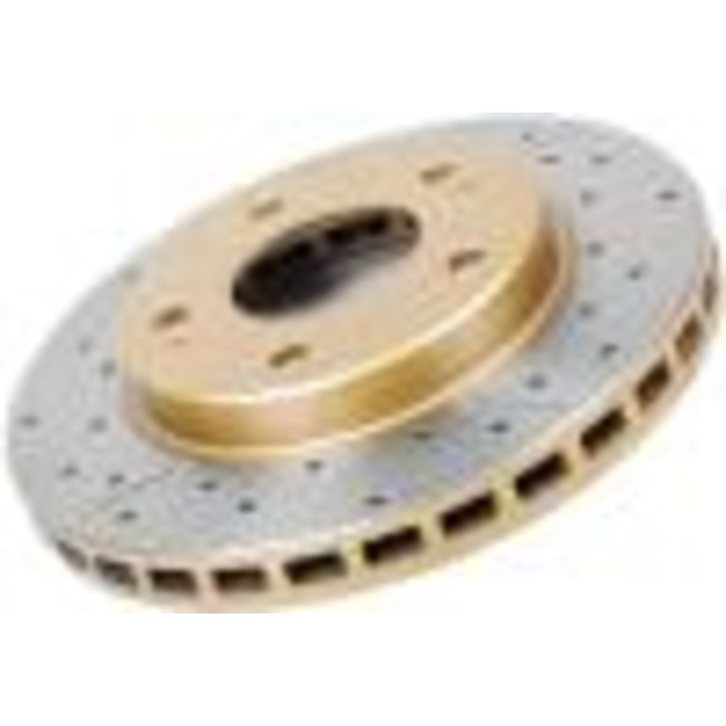 DBA 04-10 Volkswagen Touareg (350mm Front Rotor) Front Drilled & Slotted Street Series Rotor