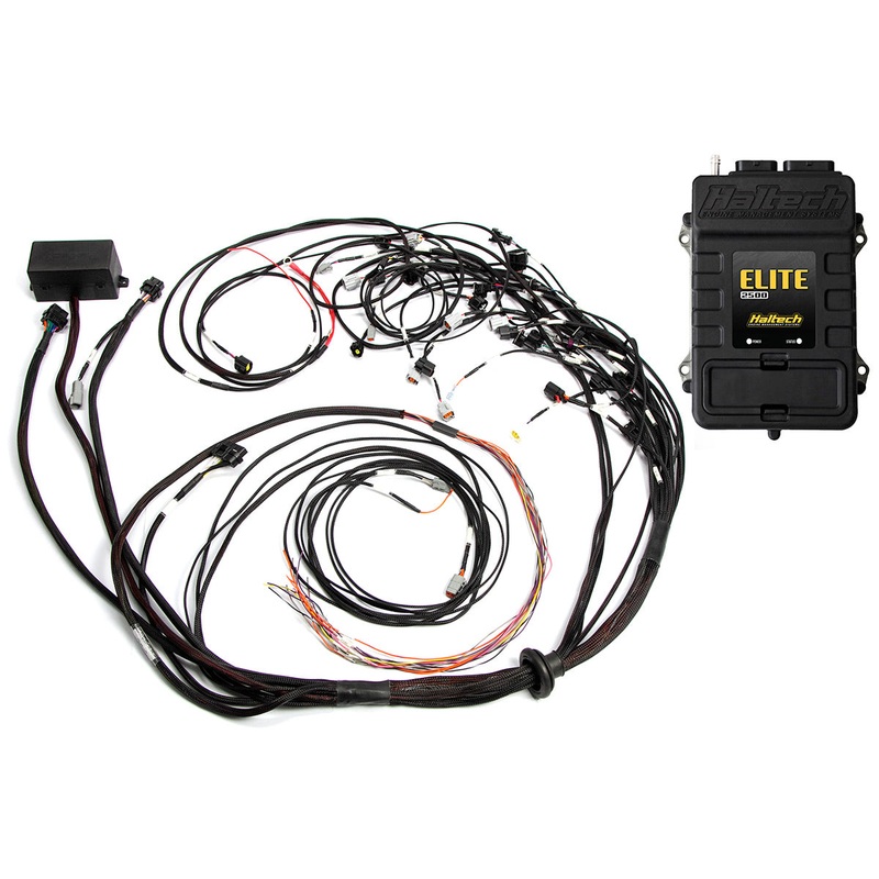 Haltech Elite 2500 + Terminated Harness Kit For Ford Falcon BA/BF Barra 4.0L I6