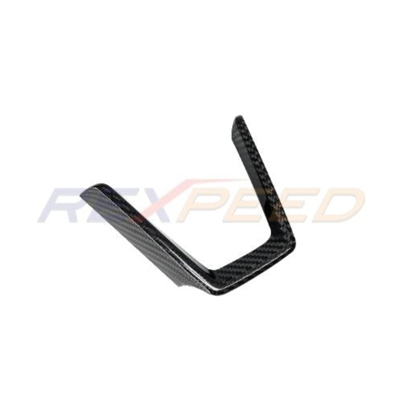 Rexpeed 22-25 WRX VB Dry Carbon Steering Wheel Frame Cover | G111