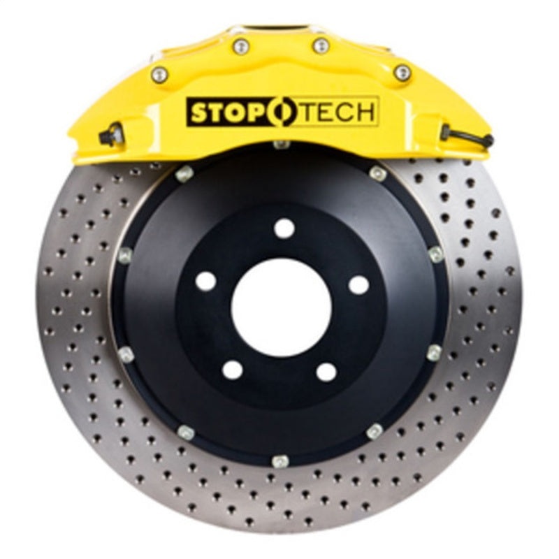 StopTech 01-06 BMW M3 Front BBK ST-60 Yellow Calipers 380 x 32 Performance Drilled Front Rotors