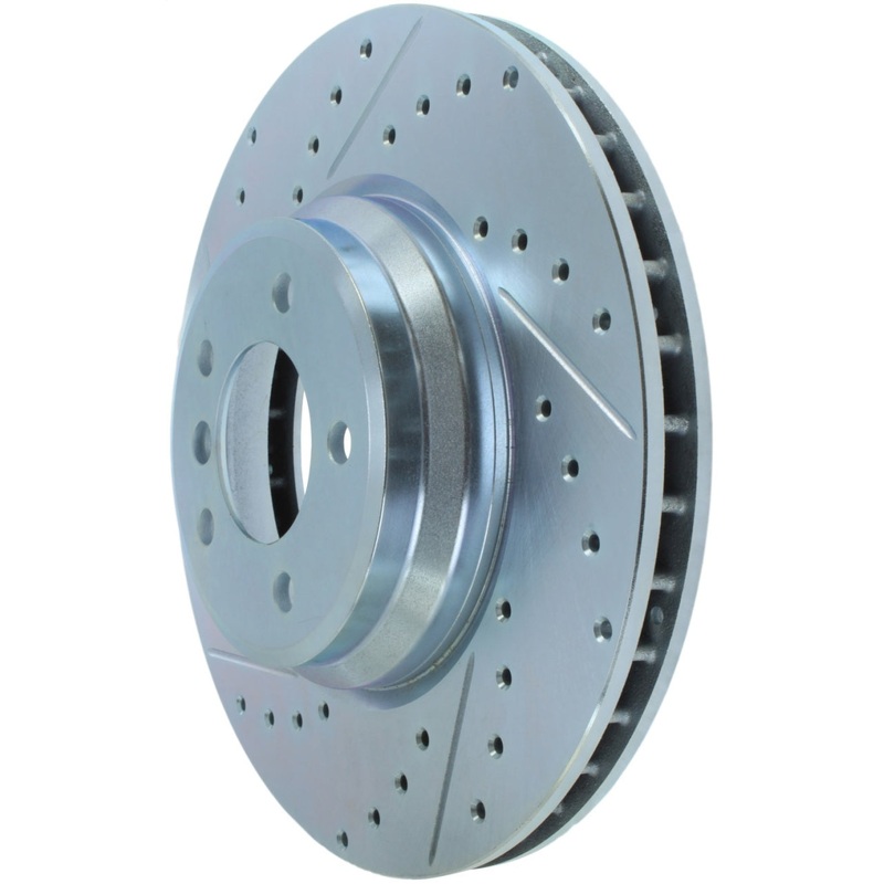 StopTech Select Sport 07-13 BMW 335i Slotted & Drilled Vented Right Front Brake Rotor