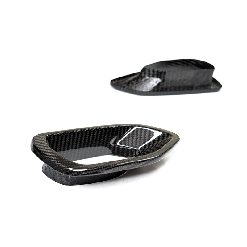 AutoTecknic Dry Carbon Grille Snorkel Set – Dodge Charger SRT Scat Pack 2015-2021