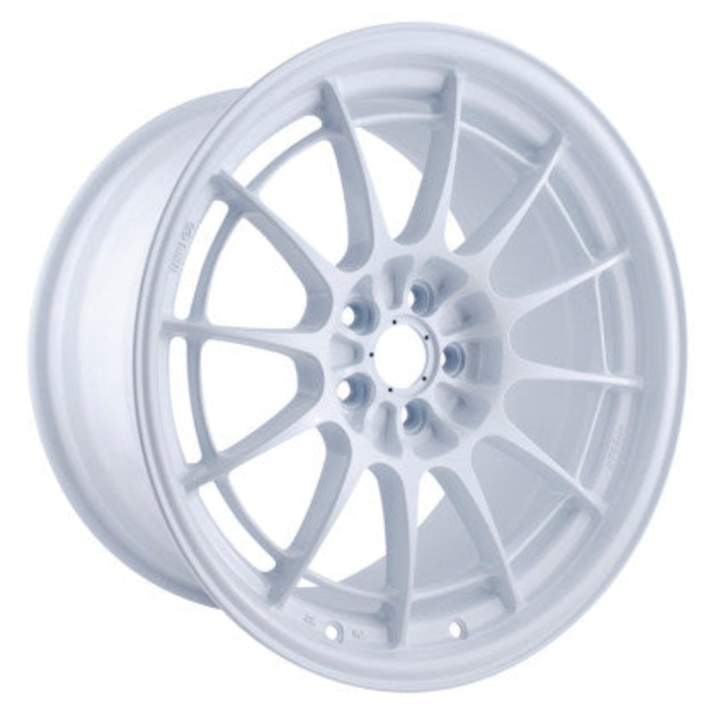 Enkei NT03+M 18×9.5 5×114.3 +40 Vanquish White Wheel – Universal
