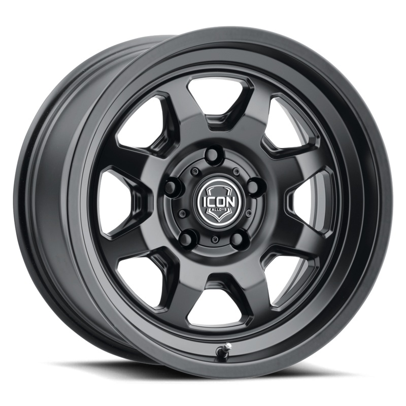 ICON Alloys Nuevo 17″ 6X135 Satin Black