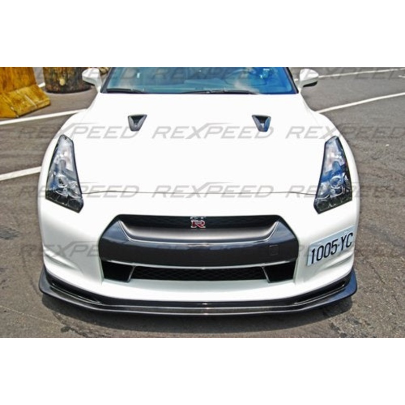 Rexpeed TS-Style Carbon Fiber Splitter Nissan GTR R35 2008-2011 | N08