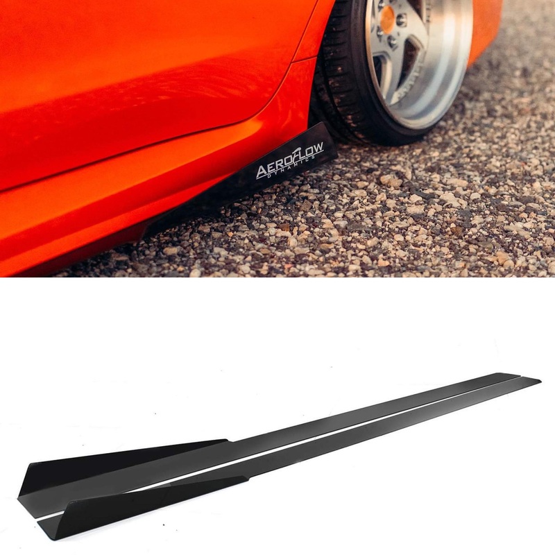 AeroFlowDynamics [15 – 21 WRX/STI] Side Skirt Extension V7