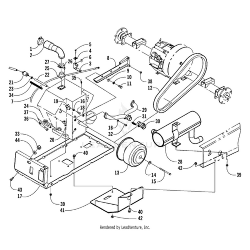 Conduit Fuel Line by Arctic Cat
