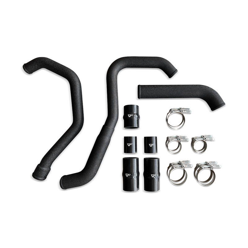 CVF Hot-side Aluminum Intercooler Piping (2021-2023 Ford F-150 2.7L EcoBoost)