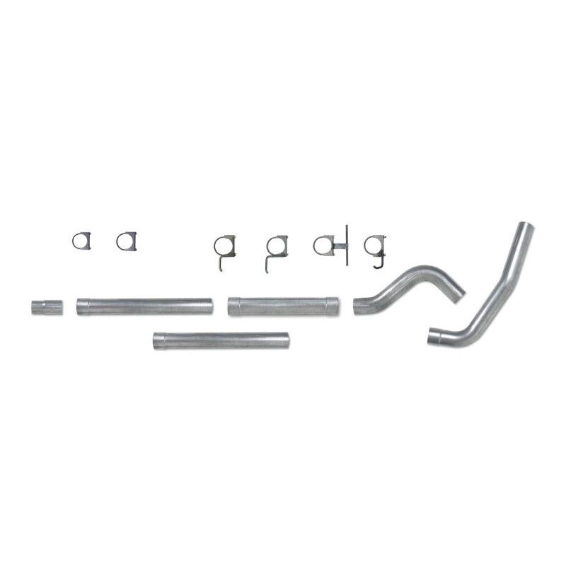 Diamond Eye KIT 4in CB MFLR RPLCMENT PIPE SGL AL: 94-97 FORD 7.3L F250/F350 PWRSTROKE