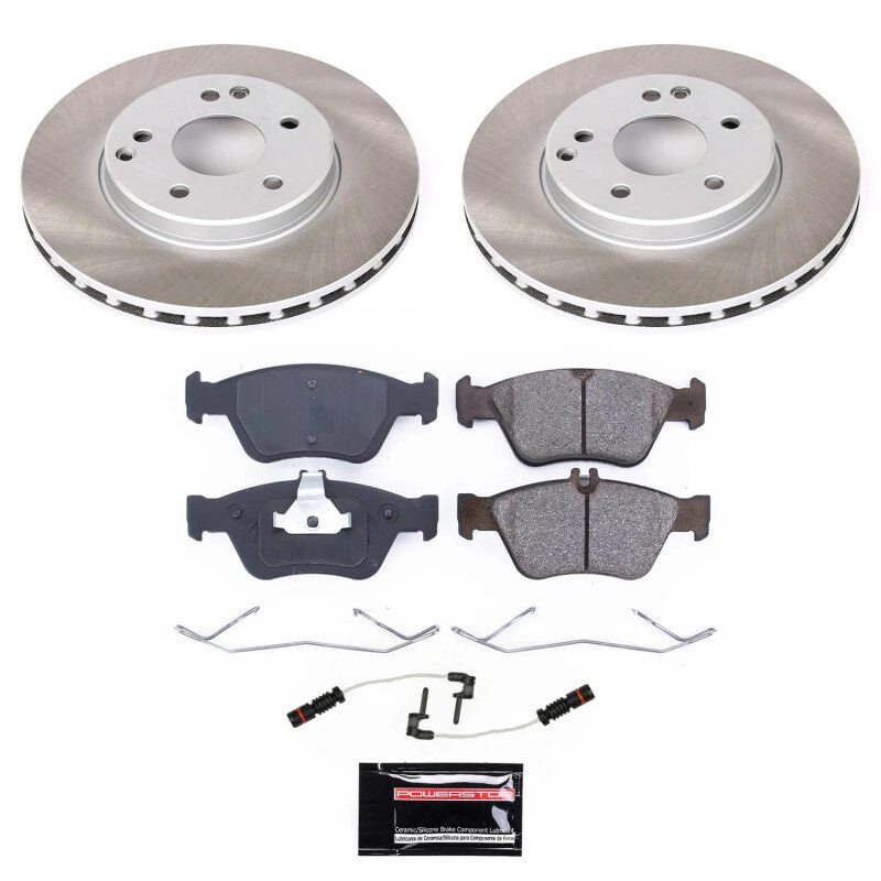 PowerStop Power Stop 98-04 Mercedes-Benz SLK230 Front Semi-Coated Rotor Kit