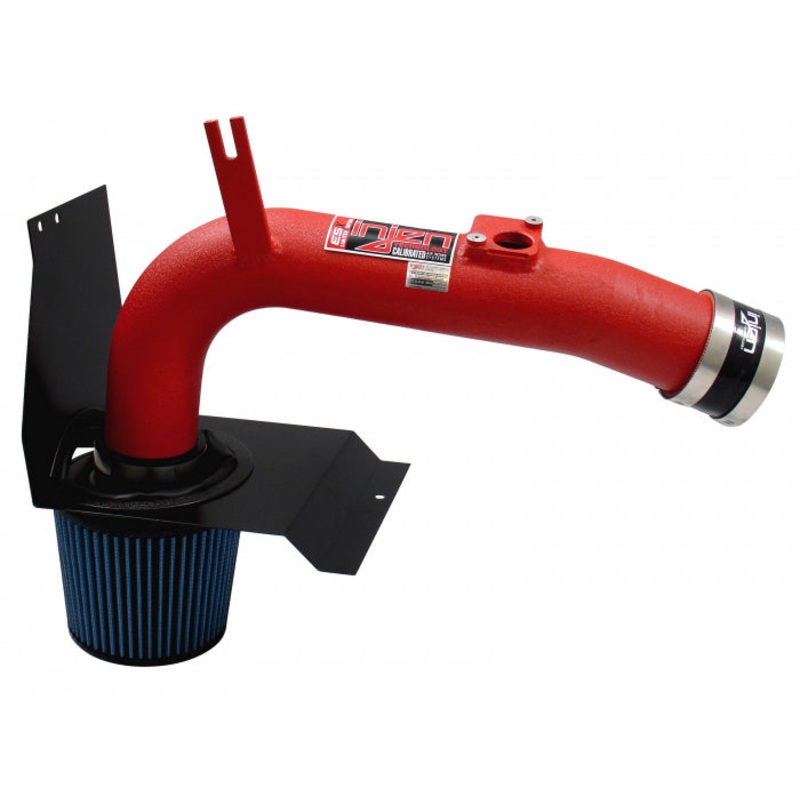 Injen Cold Air Intake Wrinkle Red Subaru Impreza WRX 2008-2013 / Impreza WRX STI 2008-2013 | SP1204WR