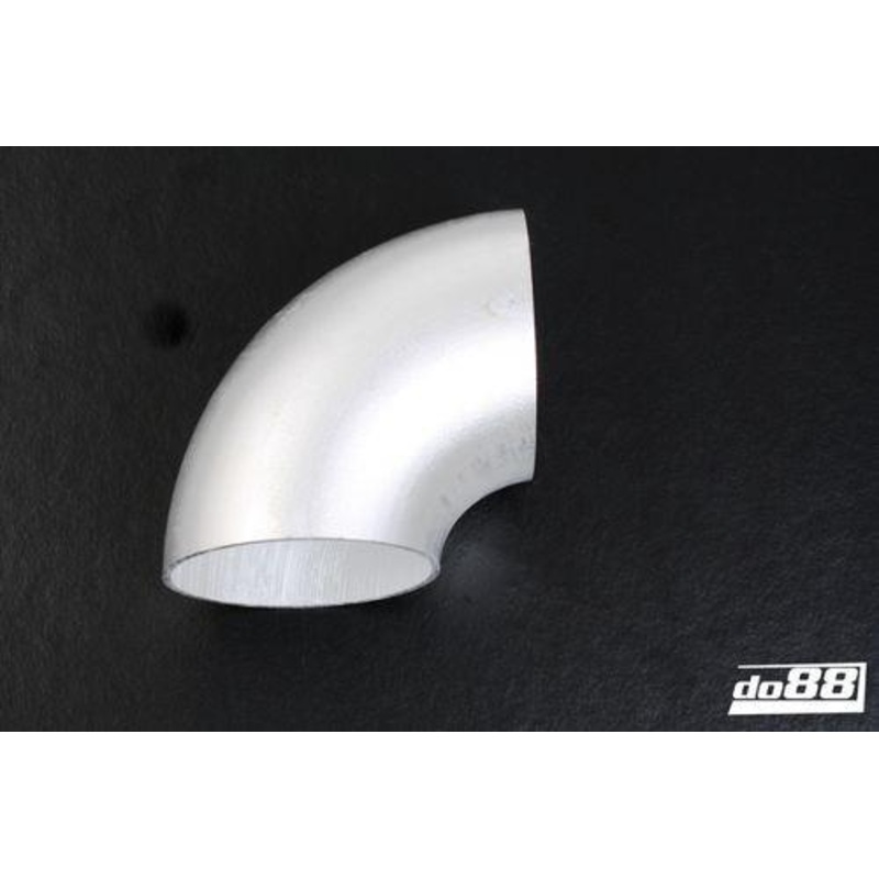 Aluminum pipe 90 76×3 mm, short radius