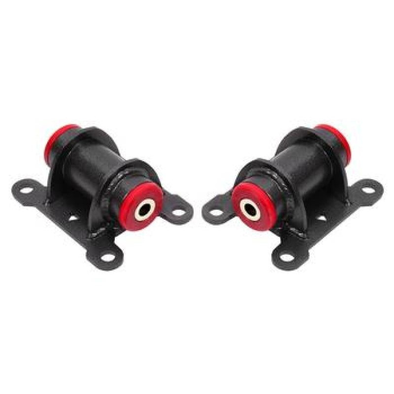 BMR 98-02 Chevrolet Camaro Motor Mount Kit (Steel) w/ Poly Bushings – Black Hammertone