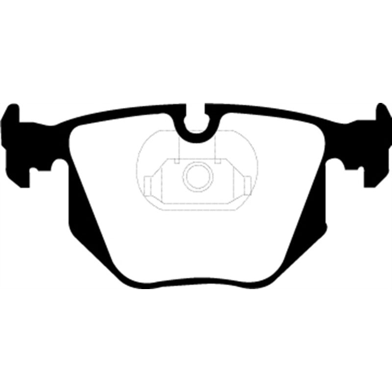 EBC 01-07 BMW M3 3.2 (E46) Redstuff Rear Brake Pads