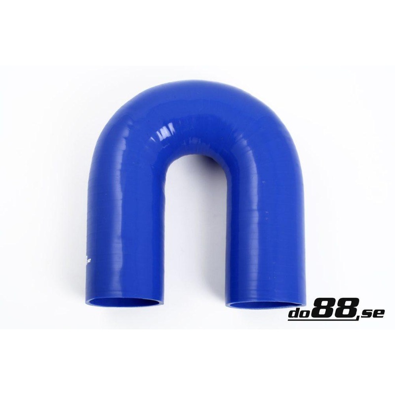 Silicone Hose Blue 180 degree 2,68” (68mm)