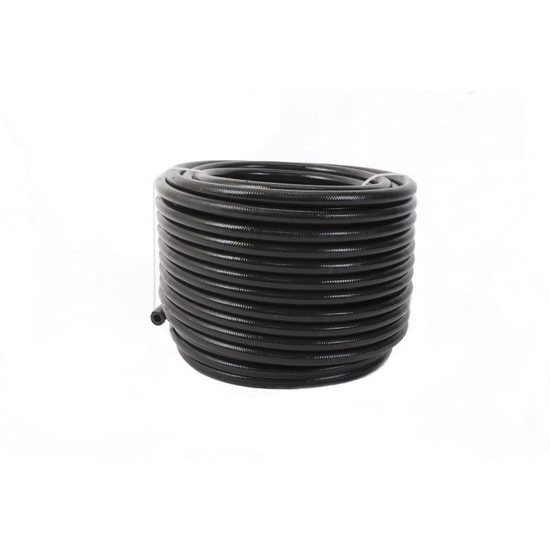 Aeromotive PTFE SS Braided Fuel Hose – Black Jacketed – AN-06 x 20ft