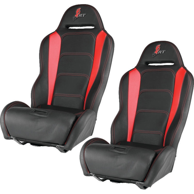 DragonFire Racing Highback Rt Seat Pr Blk/Red