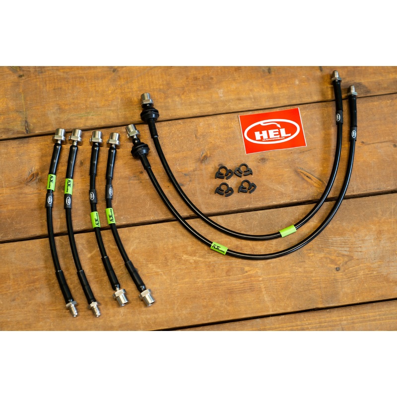 FDF Raceshop – BMW E46 FDF EXTENDED FRONT + REAR BRAKE LINE KIT