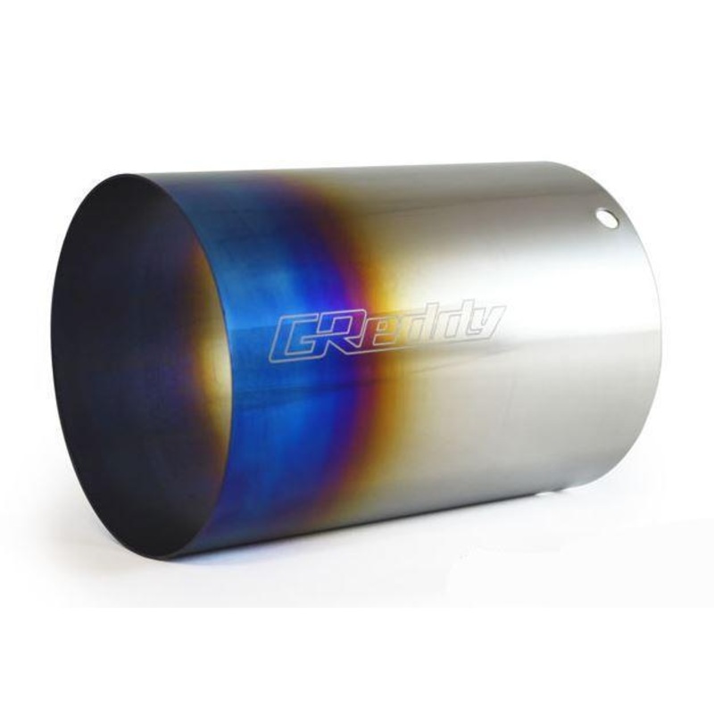 GReddy Revolution RS Titanium Exhaust Tip – 115mm Diameter/170mm Length (11001147)