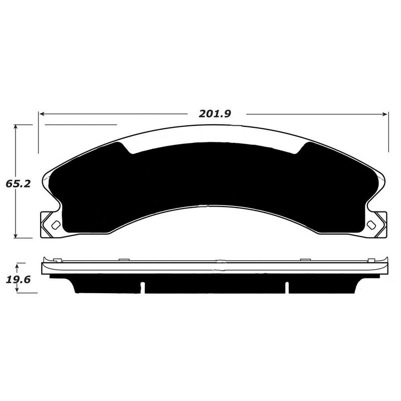 Porterfield Brake Pads for 2013 GMC SIERRA 3500 4WD DRW