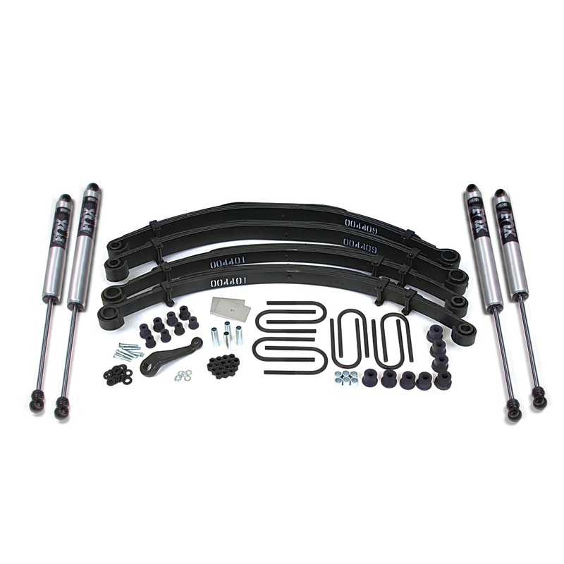 BDS 4in. Suspension Lift Kit with Fox Performance Series 2.0 Shocks | BDS406FS | 1982 – 1986 Jeep CJ5 / CJ7 / CJ8 Scrambler