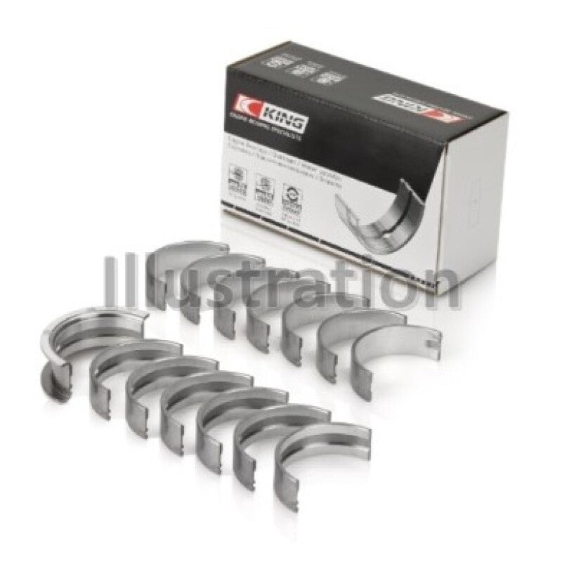 King BMW N55B30A/N53B30A/N52B30A Main Bearing Set – Size +0.50mm